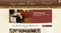 Desktop Screenshot of ladispensadiromagna.it